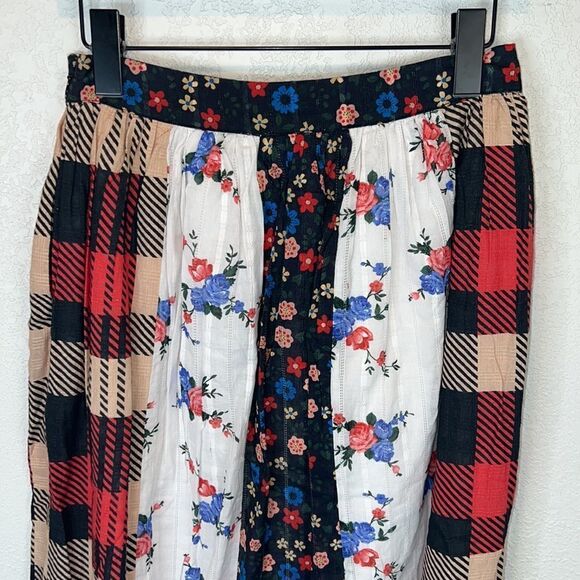 NWT Anthropologie Let Me Be Contrast Maxi Skirt - Picture 8 of 14